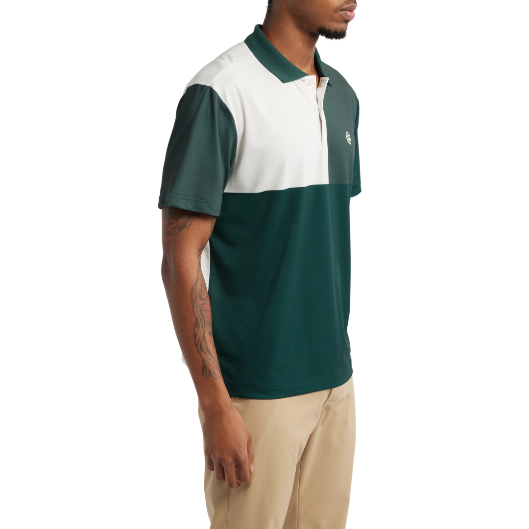 QUIET GOLF - QUIET GOLF Men's Monogram Swatch Polo - The Agora Bangkok